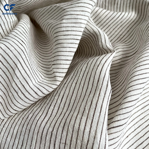 Tela <span class=keywords><strong>de</strong></span> Lino 100% Orgánico Teñido con Hilo, Ecológica y Suave, para Textiles del Hogar, Camisas, Vestidos y Sofás, Venta al Por Mayor Personalizada - Product Image 2