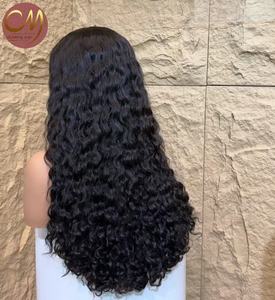 Perruques de cheveux humains bouclés birmans naturels avec dentelle HD 13x6, pré-épilées, nœuds blanchis, sans colle - Product Image 1