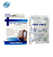 Pack de glace instantané jetable Senwo personnalisé pour soulager la douleur, idéal pour la physiothérapie et la sécurité sportive – Pratique