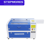 Machine de découpe et de gravure au laser CO2 économique version 6090 4060 pour le bois, l'acrylique, le MDF, le plastique, le cuir