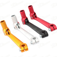 Levier de changement de vitesse pliable en aluminium, pour 50-250CC CRFXR50 BBR TTR KLX, ATV et vélos hors route, pièces de moto Quad