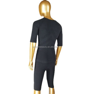 Traje de Entrenamiento EMS MIHA Bodytec, Color Negro, Personalizable con Logotipo, Suministro de Fábrica, Tallas XS, S, M, L, XL Disponibles - Product Image 3
