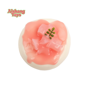 Juguete Antiestrés de Silicona con Forma de Mini Pastel de Queso de Durazno, Novedad 2026, Grado Alimenticio, Bonito y Seguro para Niños de 5 a 7 Años - Product Image 2