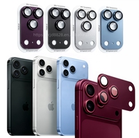 Film de protection en verre trempé 9H pour caméra arrière des modèles 18 Pro/Pro Max avec fonctions anti-rayures et étanches