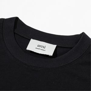 T-shirt da <span class=keywords><strong>uomo</strong></span> personalizzata in puro cotone pesante 230g di alta qualità, <span class=keywords><strong>abbigliamento</strong></span> <span class=keywords><strong>estivo</strong></span> da <span class=keywords><strong>uomo</strong></span> AMI con maniche corte ricamate - Product Image 6