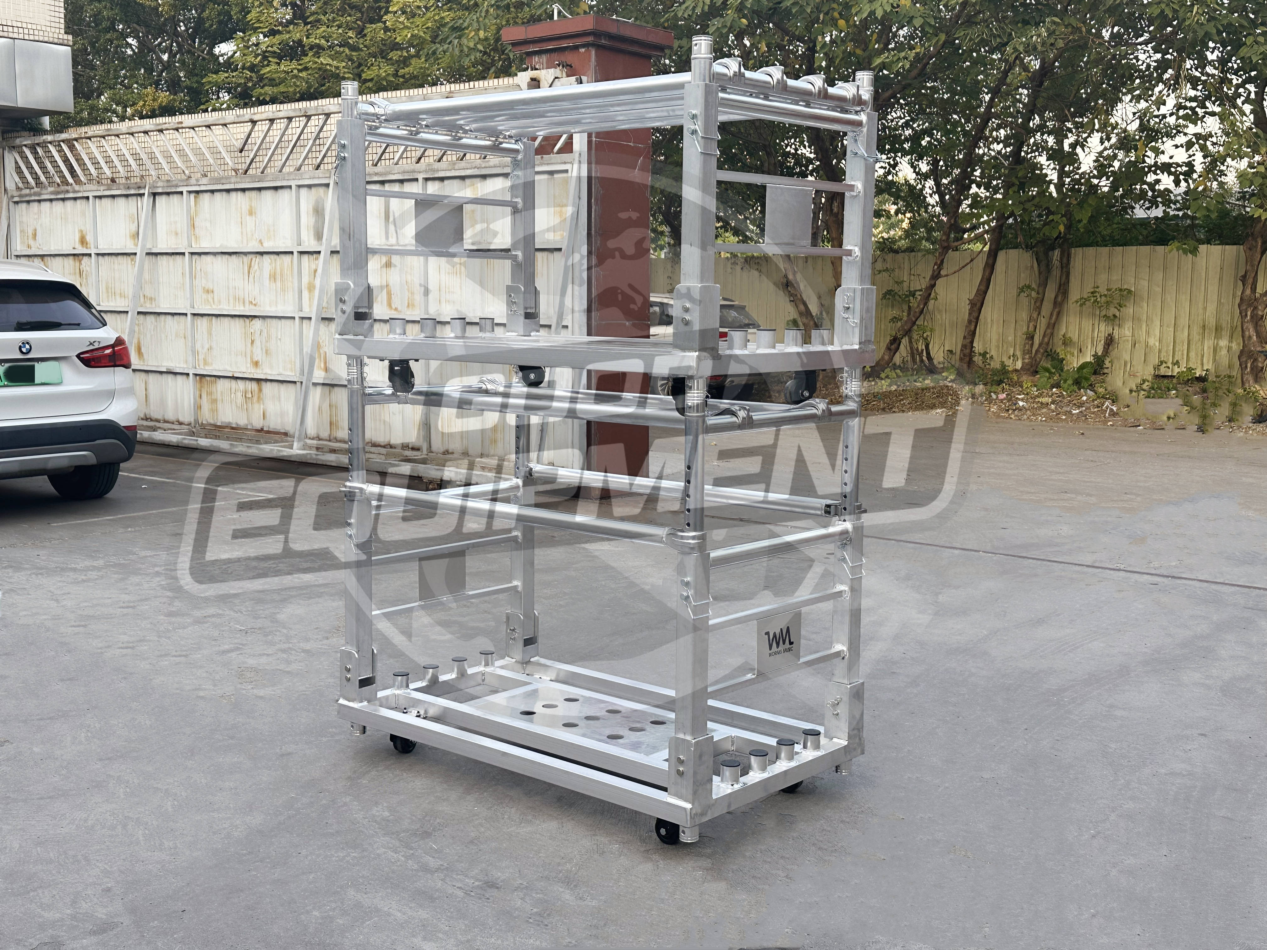 led moving head cart rigging