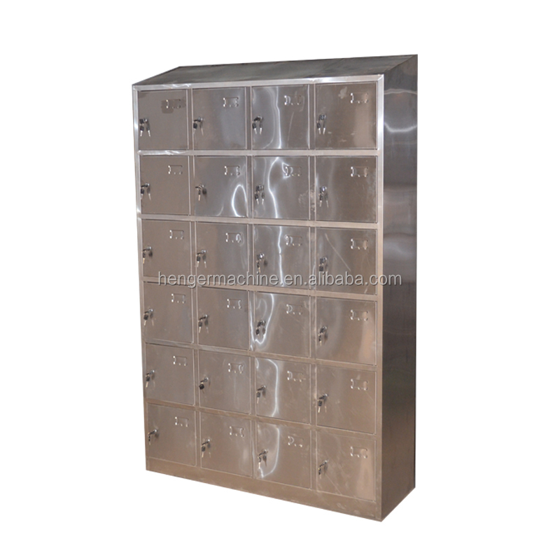 Металлические шкафчики из нержавеющей стали