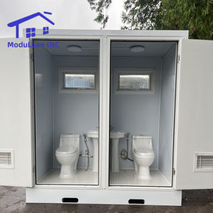 Toilettes portables sur mesure, toilettes doubles mobiles, toilettes de camping, WC mobiles, salle de bain pour l'extérieur - Product Image 1