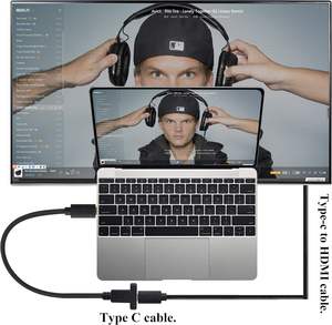 Cable Adaptador USB Tipo C 3.1 para Montaje en Panel, USB-C 3.1 Gen2 10Gbps Macho a USB C Hembra, Cable de Extensión con Tornillo para Montaje en Panel - Product Image 6