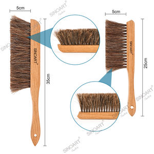 Brosse à main en poils de cheval, vente en gros d'usine, brosses de nettoyage, poils doux, brosse à poussière pour l'art - Product Image 2