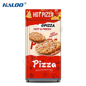 Haloo Nhà Sản Xuất Maquina Expendedora De Bánh Pizza Kỹ Thuật Số Thông Minh Hot Thực Phẩm Bánh Pizza Bán Hàng Tự Động Nhà Sản Xuất Hoàn toàn Tự Động Bánh Pizza Máy Bán Hàng Tự Động - Product Image 3