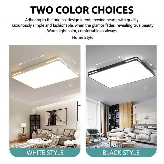 Nice Thin Flat Surface Mount 60 Watt Modern Led Bedroom Ceiling Light Bulb
