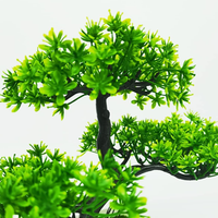 Bonsaï artificiel certifié UV, pin de 120 cm en pot plastique, pour décoration de salon, jardin zen, élément d'accueil