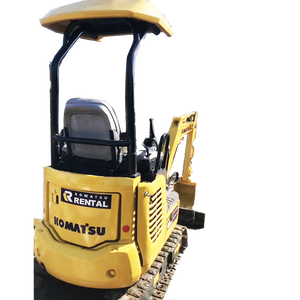 Miniexcavadora Komatsu PC18 de 1.8t de Segunda Mano, Usada, con Certificación EPA y CE, Motor Cummins, Válvula Hidráulica Kawasaki, Accesorio de Pulgar Hidráulico - Product Image 1