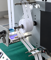 Nouvelle machine d'impression flexographique automatique pour étiquettes en coton tissé lavables à l'eau (Chine) – 10 à 60 tours/minute, trois couleurs, garantie 1 an pour l'habillement