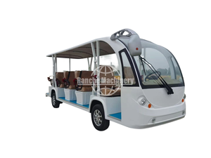 Voiture électrique de tourisme homologuée CE, style rétro, 11 places, toit ouvert, portes vitrées, transmission automatique, état neuf - Product Image 3