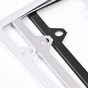 Fabbrica personalizzata a basso numero di targa auto MOQ supporto per mercato americano dimensioni Standard telaio in plastica per targa in <span class=keywords><strong>metallo</strong></span> - Product Image 6