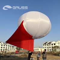 Globo de Vigilancia de Grado Industrial de 3.9M, Resistencia al Viento de Grado 3, Aerostato de Monitoreo para Necesidades de Seguridad Versátiles