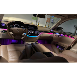 Iluminación Ambiental Interior LED Mejorada para Mercedes-Benz Clase S W221 2006-2013, Decoración de Versión Trim - Product Image 5