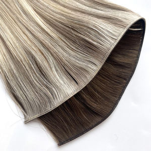 ผมแท้ 100% จากจีน แบบดับเบิ้ลดรอน สำหรับต่อผมแบบ Genius Weft ทุกสี - Product Image 5