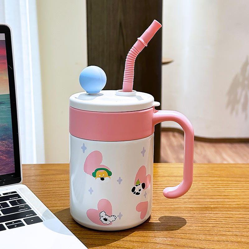 สีชมพู (พร้อมเคลือบเซรามิกภายใน)