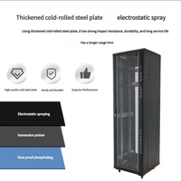 Armoire serveur sur pied de 19 pouces, profondeur 2,0 m, 2040*800*800 mm, en acier laminé à froid SPCC, pour centre de données et réseau.