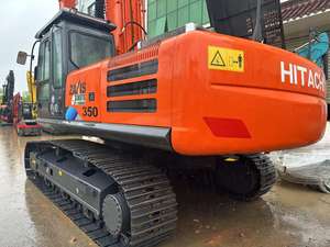 Excavatrice sur chenilles Hitachi ZX350 d'occasion, d'origine japonaise, ZAXIS350-3G avec moteur PLC, capacité de la benne de 1,6 m³, puissance de 184 kW - Product Image 2