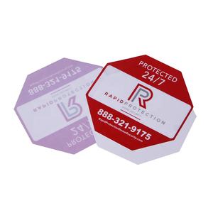 맞춤형 버스 유리 스티커 창문 비닐 스티커 사인 정전기 유리 스티커 창문용 - Product Image 1