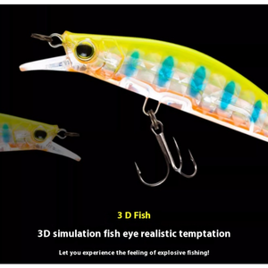 YO-ZURI Giappone 3DR-<span class=keywords><strong>X</strong></span> Esca Affondante Mino per Pesca in Mare, Esca per Bass a Lunga Gittata - Product Image 4