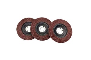 Paquete de 20 Discos de Lija de Óxido de Aluminio de 4.5x7/8" (4-1/2") Grano 60 Mediano T27 para Amoladora Angular, Marca OEM <span class=keywords><strong>SATC</strong></span>, 3 Años de Garantía - Product Image 2
