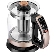 Nhà Cung Cấp Amazon 220V Vàng Tự Động Kiểm Soát Nhiệt Độ Tea Maker Ấm Điện