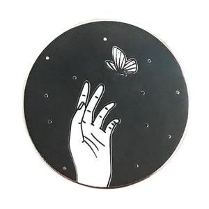 Top vente personnalisé broche broches croquis <span class=keywords><strong>nuit</strong></span> Fine Art métal doux dur émail univers <span class=keywords><strong>Photo</strong></span> <span class=keywords><strong>montagne</strong></span> broche Badge pour cadeau Souvenir - Product Image 3