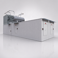 Cluster de centre de données conteneurisé à refroidissement liquide avec installation de refroidissement partagée pour les grandes installations d'IA et de calcul haute performance