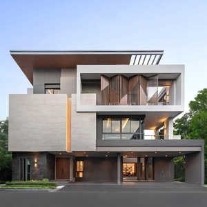 Casa Contenedor Tipo Villa Prefabricada Moderna, Hotel de Lujo Prefabricado con Estructura de Acero Ligero y Servicios In Situ, Villa de Acero Ligero de Lujo - Product Image 4