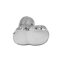 Boule disco argentée tendance, en forme de petites bottes, style mignon et simple, fournitures de décoration faites à la main, très vendues pour Noël
