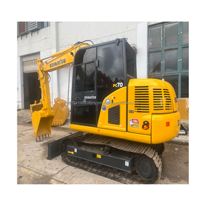 Komatsu PC70 pelle d'occasion Original japon marque 7 tonnes fonctionnement bon état roulement moteur boîte de vitesses pompe à engrenages - Product Image 2