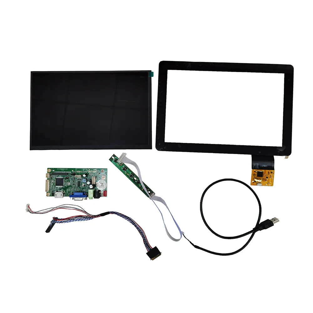 Custom Industriële Business Display Touchpanel Kits 1280*800 GV101WXM-N85 EV101WXM-N10 Met Usb Capacitieve Touch Board Kits