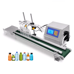 Mô Hình 4H3200 Tự Động 130Cm Băng Tải Nhỏ Chất Lỏng Máy Rót Chai Cho 500Ml Khối Lượng Nước Giải Khát Dầu Lọ Làm Đầy 220V Nước - Product Image 1