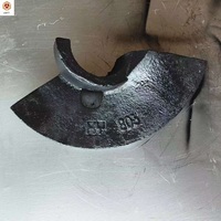 Lame de tarière de transition pour finisseur d'asphalte TSUN 420*140mm, pièce de rechange résistante à l'usure, longue durée de vie, garantie 1 an