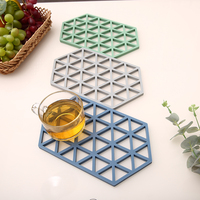 Tapis modulaires en silicone pur sans BPA – Sous-verres résistants à la chaleur, tapis de séchage pour évier, design modulable, personnalisation de marque, style nordique