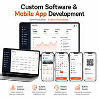 Desarrollo de Software Empresarial Personalizado para Aplicaciones Web, Aplicaciones Móviles, Implementación en la Nube y en el Ordenador