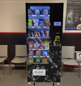 Petit distributeur automatique avec lecteur de cartes, snacks, chips, bonbons croustillants, paiement sans espèces - Product Image 2