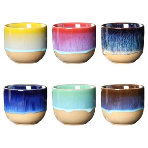 Tazas de Cerámica de 150 ml, Estilo Japonés, para Sake, <span class=keywords><strong>Mate</strong></span>, Té, Café, sin Asa, para Té, Leche, Espresso, Cappuccino, Yerba <span class=keywords><strong>Mate</strong></span> - Product Image 1