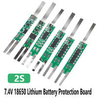 Module de protection de batterie Li-ion 2S 7.4V 2A 3A 4.5A 6A 7.5A 9A pour pack de batteries 18650