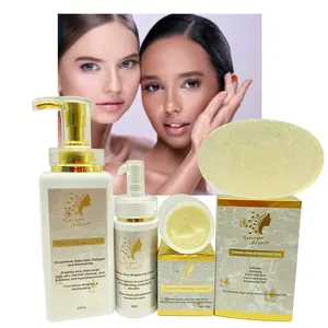 Anpassen von Kosmetik marken Premium Care für schwarze Haut African Skin Care Range Kits Reparatur Brighten Moist urize Makel Clearing