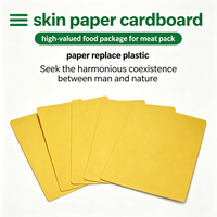 Environmental Disposable and Printable Skin Paperboard with Custom Colors for Meat Fish Fresh Food Vacuum Packaging