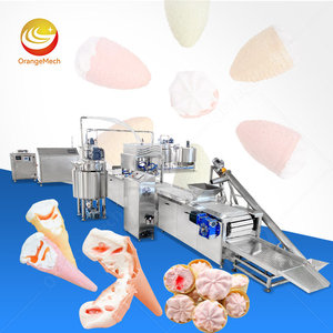 Machine à cornets de crème glacée ORME entièrement automatique pour la production de guimauves fourrées à la confiture et de barbe à papa - Product Image 1