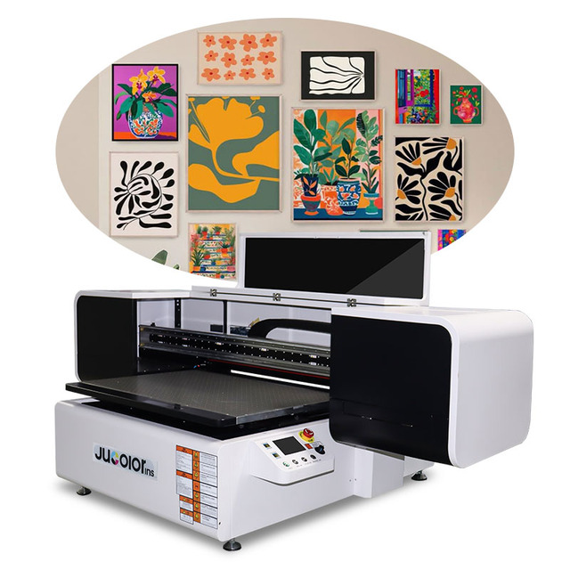 3D Texture Effect 9060 Large Format LED Uv Led Flatbed Printer Manufacturers for Ceramic Glass Metal Wood