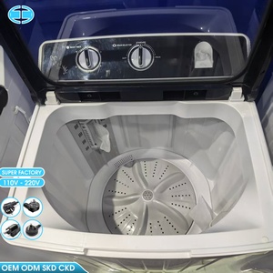 <span class=keywords><strong>Lave</strong></span>-linge OEM 15 kg grande capacité à chargement par le haut pour usage domestique, avec instructions en anglais, couvercle en <span class=keywords><strong>verre</strong></span>, électrique, vente en gros usine - Product Image 2