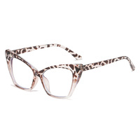 Cat Eye Anti lumière bleue lunettes dames mode optique Prescription lunettes dégradé couleur Transparent lunettes cadre